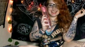 Smoking Fetish and Big dildo