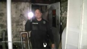 UNIFORMED COP BUST EBONY BABE BREAKING THE LAW