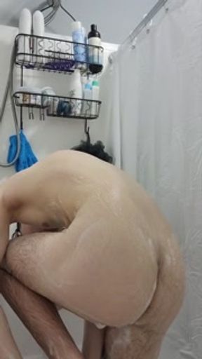 19 year old shower time