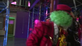 The Jokester And Batfuck Lead A Wild Orgy With Batchick And Hoards Of Sluts