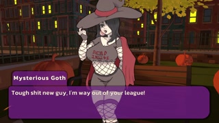 An arcade of porn games? Yes, please (Halloween Harem) Part 1