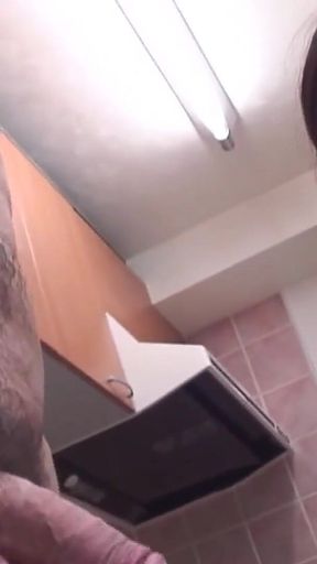 Asian Hot Maids Scene-2 Pretty Maid Fucking in the Kitchen Ends up with Her Hairy Pussy Full of Cum