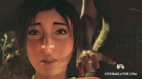 Lara se fait baiser au fond des ruines d un temple