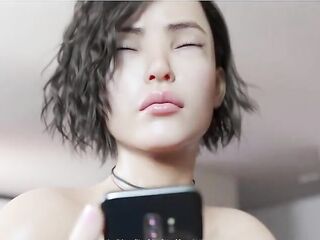 Anita's Internship - Gameplay - Roleplay - Tiny Teen - Masturbation Stops by Pair Come for Screwing