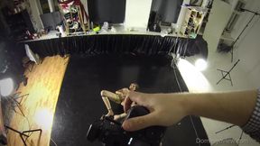 Marlyn First Fetish Session Backstage