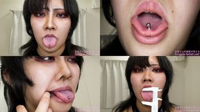 Shu - Erotic Tongue and Mouth Showing - MOV