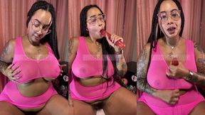 badkittyyy loves sloppy bj practice