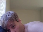 Slut Twink Takes a Load From Boyfriend