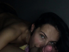 Amateur POV Blowjob and Cum Swallowing - Lexi Dona