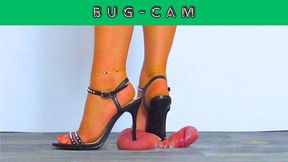 Shredded Under My Spikey Strappy Heels - Bug Cam - AmbersCBT - 80S