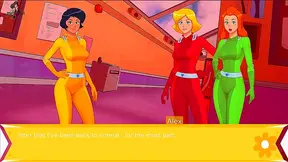 Paprika Seduces Blonde Brunette Trainees in Steamy Spy Training Session