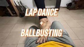 LATINA GIRLFRIEND LAP DANCE & BALLBUSTING