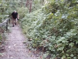 FKK Treppe auf dem Wald Berg ** Outdoor Pleasure **