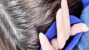 Bitchy Asian college from Jersey gives a deepthroat blowjob