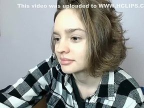 Amateur European teen Lola Taylor screwed up in the car 03