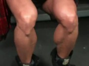 Squat Gym Workout with FBB Latia Del Riviero