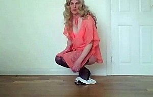 Taking my knickers off