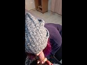 POV: My neighbor wants me to pay back a favor with a sloppy blowjob 🤫💦