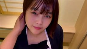 Two lovers lock eyes in a secluded space &mdash;  their passion ignites an unforgettable night  [Forbidden office fling with a young colleague]