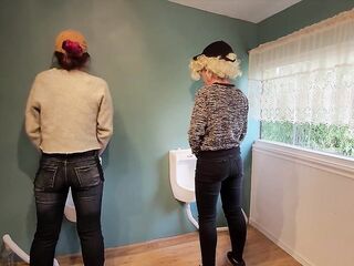 Double Nerdy at the Urinal