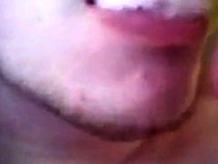 Selfsuck big cock cum