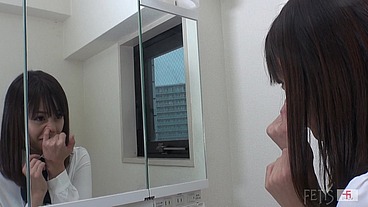 犬嗅ぎ娘4 チン嗅ぎソムリエ あす編2 鼻クソほじり編(dog02-02/フェ血ス)
