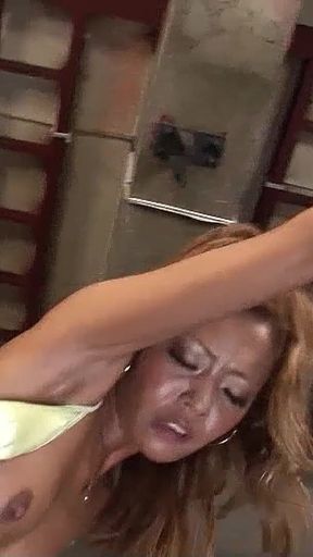 Skinny Japan Teen Fucked in Prison by Guard and got Cumshot