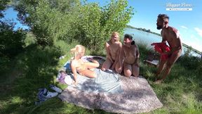 nesty, sissy & diane chrystall outdoor orgy with escaped prisoner (1080)
