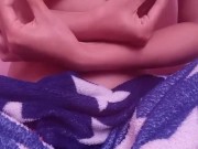 cute asian smacking tits hard tease