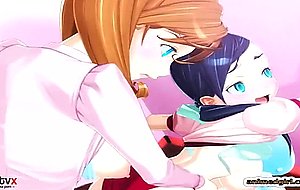 Cutie 3d anime japanese coed shemale intense poking