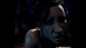 Panam Getting Ass Fucked By Transgender V In A Public Locker Room