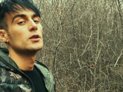 Arab is jerking off and cumshot is making nice "dropping of cum" sound