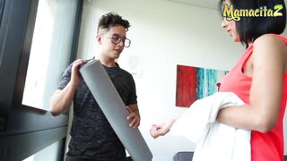 MAMACITAZ - Valery Garcia 19Yo Latina Colombiana Yoga Teacher Seduced and Fucked by Young Stranger