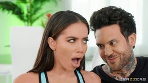 Victoria June fucks BF secretly from daddy