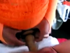 Homemade Pegging Amateur Strap-On Couple