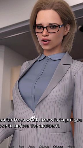 The Awakening 2 - Nurse Juliet Giving Handjob and Blowjob to Xavier Until He Cums on Her Face