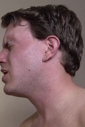 His cock still in the throat