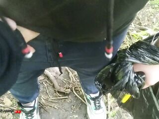 ????‍????MASTURBATE IN THE FOREST TO MY BABY ???? FUCK WHEN WE GO HOME ????