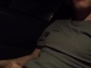Late Night Car Self-Pleasure