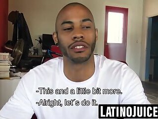Threesome with Freddy and Marc both sucking my fat dick