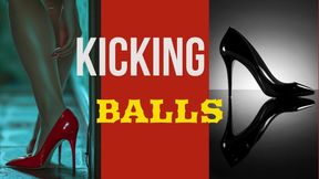 Kicking balls