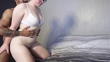 Submissive Snow bunny with big ass takes a pounding from BBC Jungle Bunny (FULL-VIDEO)