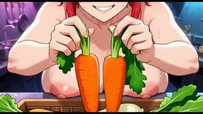 Funny Jokes and Boobs in Kitchen, Ai Animation