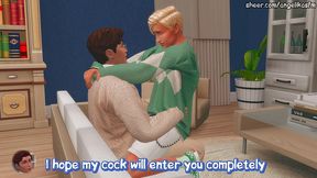 perverted teacher seduced his student for hard anal sex and deep throat (sims 4 movie animation)