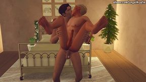 perverted teacher seduced his student for hard anal sex and deep throat (sims 4 movie animation)