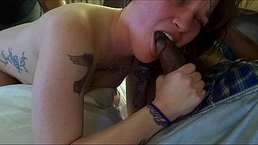 Breezy's first BBC gangbang in the Playhouse