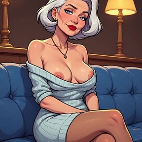 Classy Cartoon Matures Tits Out