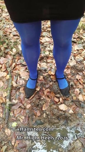 Found a slam hole in the forest.