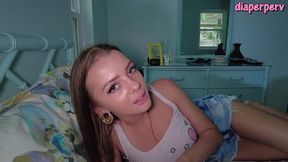 diaper lover video lola leda discovers your diaper fetish