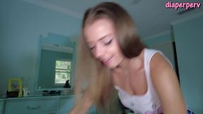 diaper lover video lola leda discovers your diaper fetish